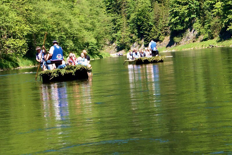 Spływ Dunajcem ze Sromowców Niżnych do Szczawnicy