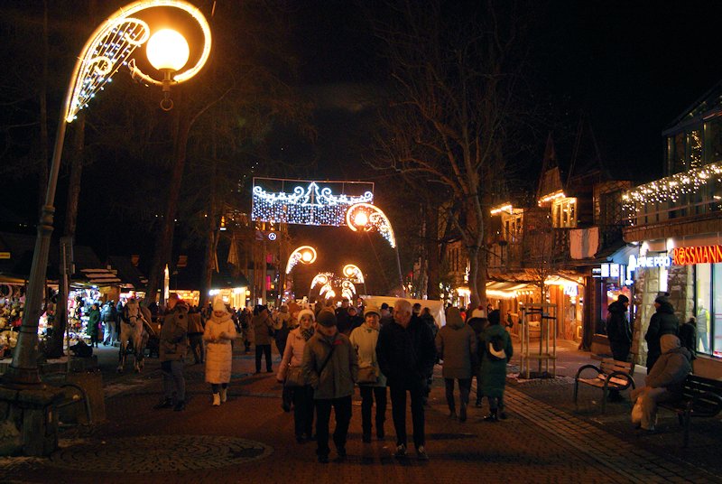 Zimowa stolica Polski - Krupówki