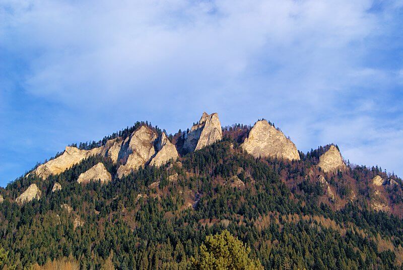 Widok na Trzy Korony